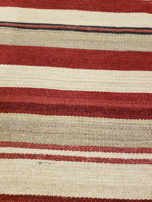 n6238 - Transitional Kilim Rug (Wool) - 10' x 13' | OAKRugs by Chelsea high end wool rugs, hand knotted wool area rugs, quality wool rugs