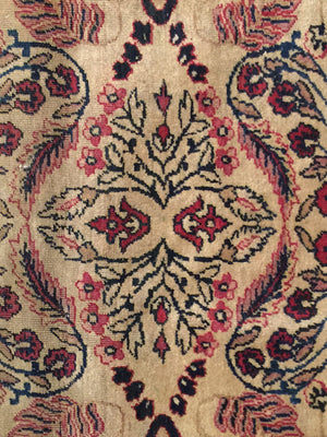 a105 - Antique Kerman LavarRug (11'6'' x 19'8'') | OAKRugs by Chelsea high end wool rugs, hand knotted wool area rugs, quality wool rugs