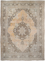 a118 - Antique Tabriz Hajalili Rug, Circa 1890 (9' x 12') | OAKRugs by Chelsea affordable wool rugs, handmade wool area rugs, wool and silk rugs contemporary