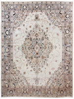 a1460 - Antique Tabriz Hajalili Rug, Circa 1890 (9' x 12') | OAKRugs by Chelsea affordable wool rugs, handmade wool area rugs, wool and silk rugs contemporary