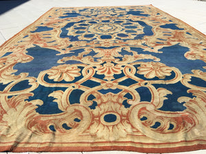 a181 - Antique Axminister Rug (15' x 28') | OAKRugs by Chelsea high end wool rugs, hand knotted wool area rugs, quality wool rugs