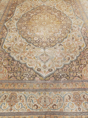 a226 - Antique Tabriz HajaliliRug (9'2'' x 12'5'') | OAKRugs by Chelsea high end wool rugs, hand knotted wool area rugs, quality wool rugs