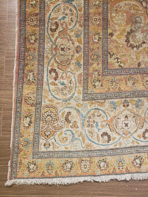 a226 - Antique Tabriz HajaliliRug (9'2'' x 12'5'') | OAKRugs by Chelsea high end wool rugs, hand knotted wool area rugs, quality wool rugs