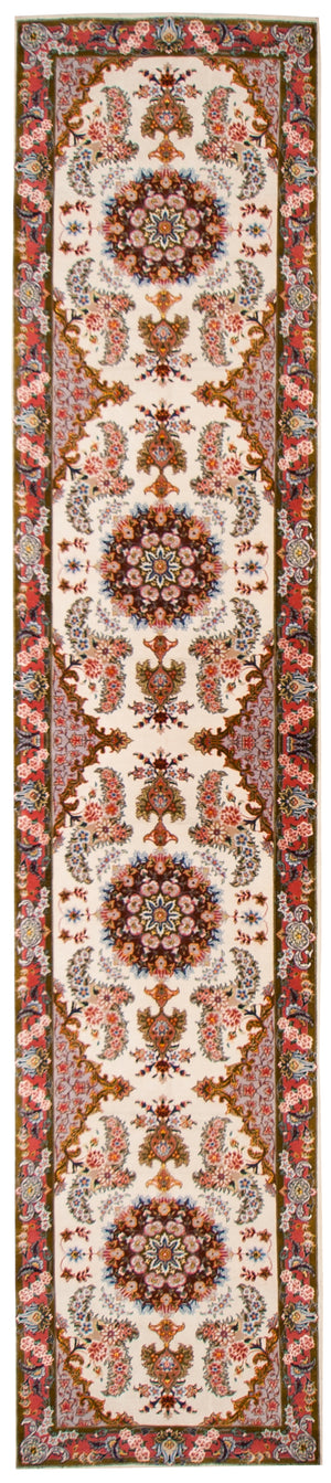 a442 - Antique Tabriz Rug (2'7'' x 13'3'') | OAKRugs by Chelsea affordable wool rugs, handmade wool area rugs, wool and silk rugs contemporary