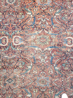 a445 - Antique Mahal Rug (12' x 21') | OAKRugs by Chelsea high end wool rugs, hand knotted wool area rugs, quality wool rugs