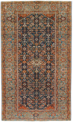a80 - Antique Ferehan HaratiRug (5' x 9'10'') | OAKRugs by Chelsea affordable wool rugs, handmade wool area rugs, wool and silk rugs contemporary