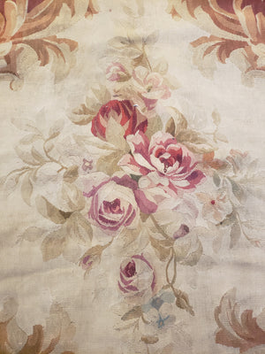 Antique Aubusson Rug, Circa 1850, 8' x 10'  (a9)