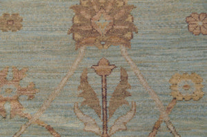 ik1226 - Transitional Tabriz Rug (Wool) - 10' x 14' | OAKRugs by Chelsea wool bohemian rugs, good quality wool rugs, vintage wool braided rug