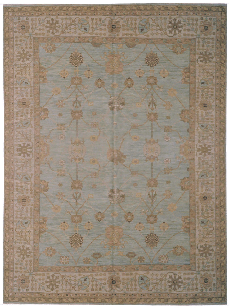ik1226 - Transitional Tabriz Rug (Wool) - 10' x 14' | OAKRugs by Chelsea affordable wool rugs, handmade wool area rugs, wool and silk rugs contemporary