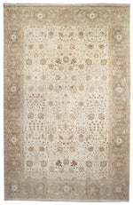 ik2235 - Classic Tabriz Rug (Wool) - 12' x 18' | OAKRugs by Chelsea affordable wool rugs, handmade wool area rugs, wool and silk rugs contemporary