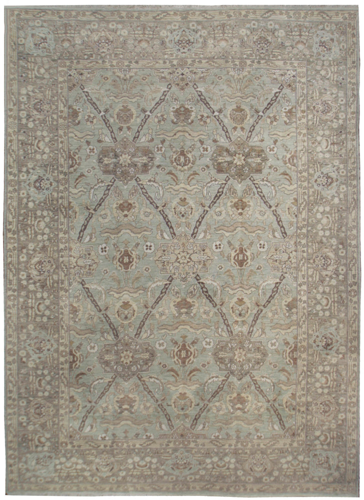 ik2740 - Classic Agra Rug (Wool) - 12' x 18' | OAKRugs by Chelsea high end wool rugs, hand knotted wool area rugs, quality wool rugs