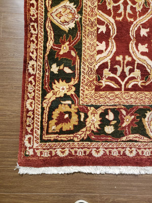 irj1116 - Vintage Oriental, Handknotted Wool Rug, (9' x 12') | OAKRugs by Chelsea high end wool rugs, good quality rugs, vintage and antique, handknotted area rugs