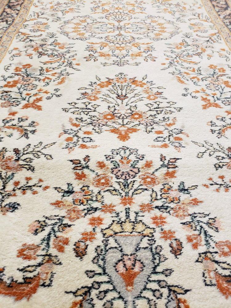irj1119 - Vintage Oriental, Handknotted Wool Rug, (3' x 6') | OAKRugs by Chelsea high end wool rugs, good quality rugs, vintage and antique, handknotted area rugs