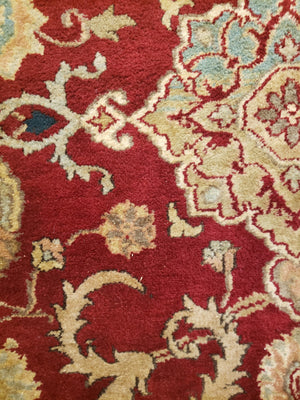irj1127 - Vintage Oriental, Handknotted Wool Rug, (10' x 14') | OAKRugs by Chelsea high end wool rugs, good quality rugs, vintage and antique, handknotted area rugs