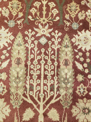 irj1139 - Vintage Oriental, Handknotted Wool Rug, (4' x 6') | OAKRugs by Chelsea high end wool rugs, good quality rugs, vintage and antique, handknotted area rugs