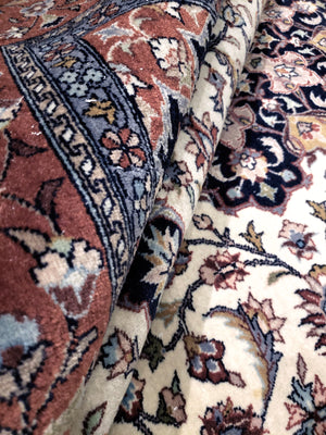 irj1143 - Vintage Oriental, Handknotted Wool Rug, (6' x 9') | OAKRugs by Chelsea high end wool rugs, good quality rugs, vintage and antique, handknotted area rugs