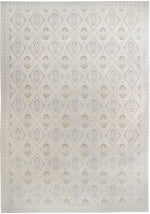 irj1148 - Vinatage Transitional, Handknotted Wool Rug, (12' x 17') | OAKRugs by Chelsea high end wool rugs, good quality rugs, vintage and antique, handknotted area rugs