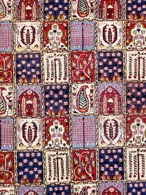 irj1153 - Vintage Oriental, Handknotted Wool Rug, (7' x 10') | OAKRugs by Chelsea high end wool rugs, good quality rugs, vintage and antique, handknotted area rugs
