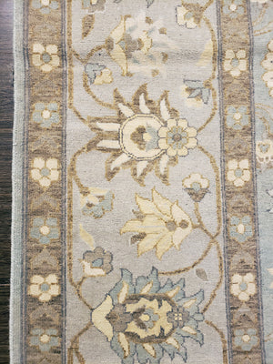 k5004 - Transitional Tabriz Rug (Wool and Silk) - 8' x 10' | OAKRugs by Chelsea high end wool rugs, hand knotted wool area rugs, quality wool rugs