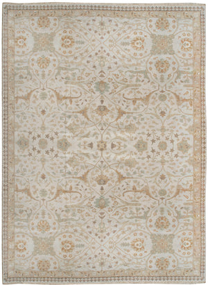 k6003 - Transitional Tabriz Rug (Wool and Silk) - 9' x 12' | OAKRugs by Chelsea high end wool rugs, hand knotted wool area rugs, quality wool rugs