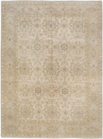 n6131 - Transitional Tabriz Rug (Wool and Silk) - 10' x 14' | OAKRugs by Chelsea affordable wool rugs, handmade wool area rugs, wool and silk rugs contemporary