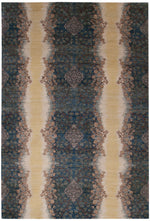 n6168 - Transitional Pakistan Rug (Wool) - 6' x 9' | OAKRugs by Chelsea affordable wool rugs, handmade wool area rugs, wool and silk rugs contemporary